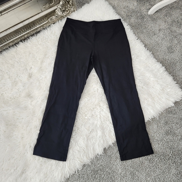 Yogipace Women's Straight Leg Yoga Pants Workout Pants. Color: Black(no Rear Poc - Picture 4 of 12